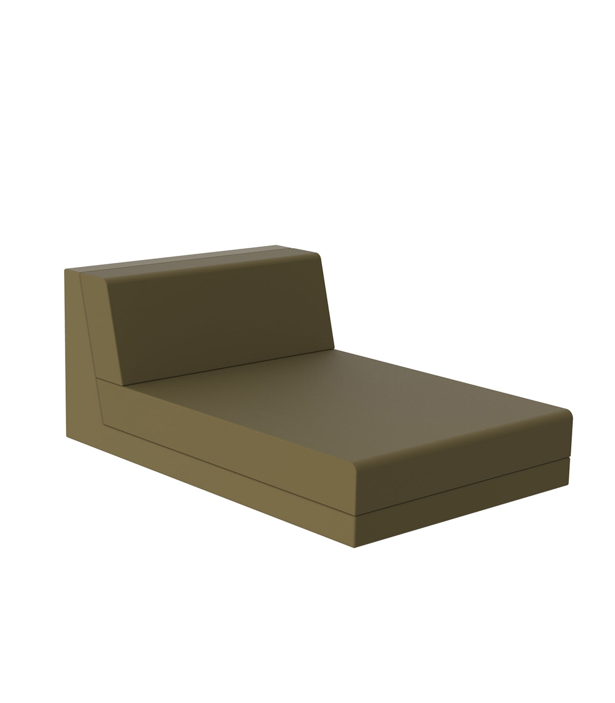 CANAPE PIXEL MODULE CHAISE LONGUE : Modular outdoor sofa