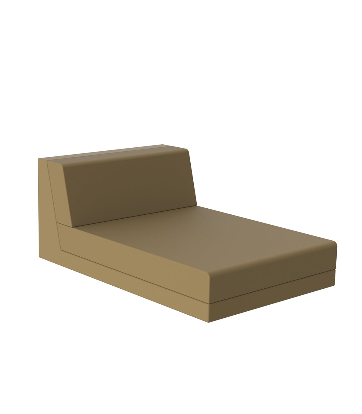 CANAPE PIXEL MODULE CHAISE LONGUE : Modular outdoor sofa