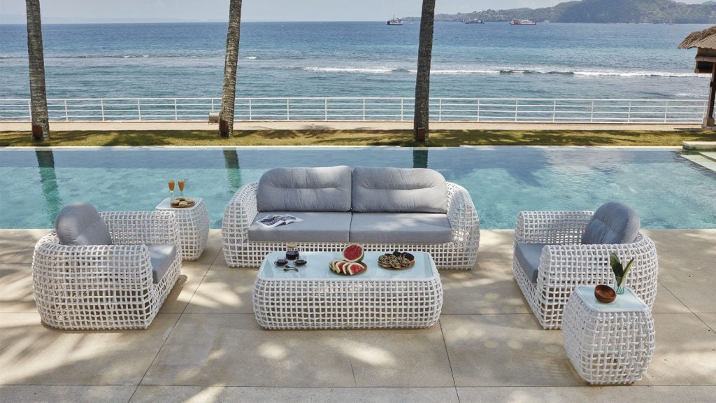 DYNASTY woven sofa - Skyline Design