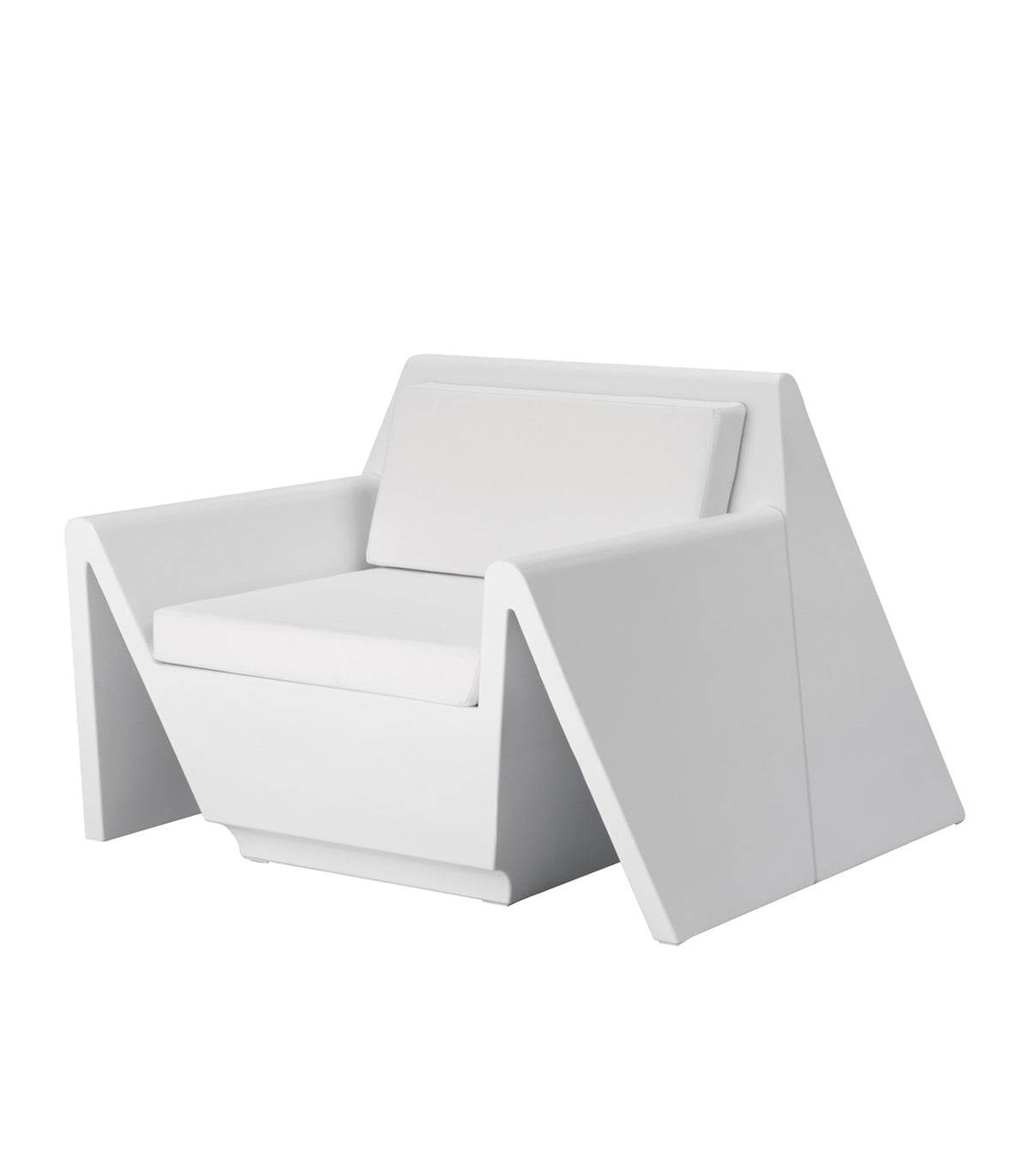 CHAISE LONGUE REST - Fauteuil Terrasse extérieur Hôtel blanc