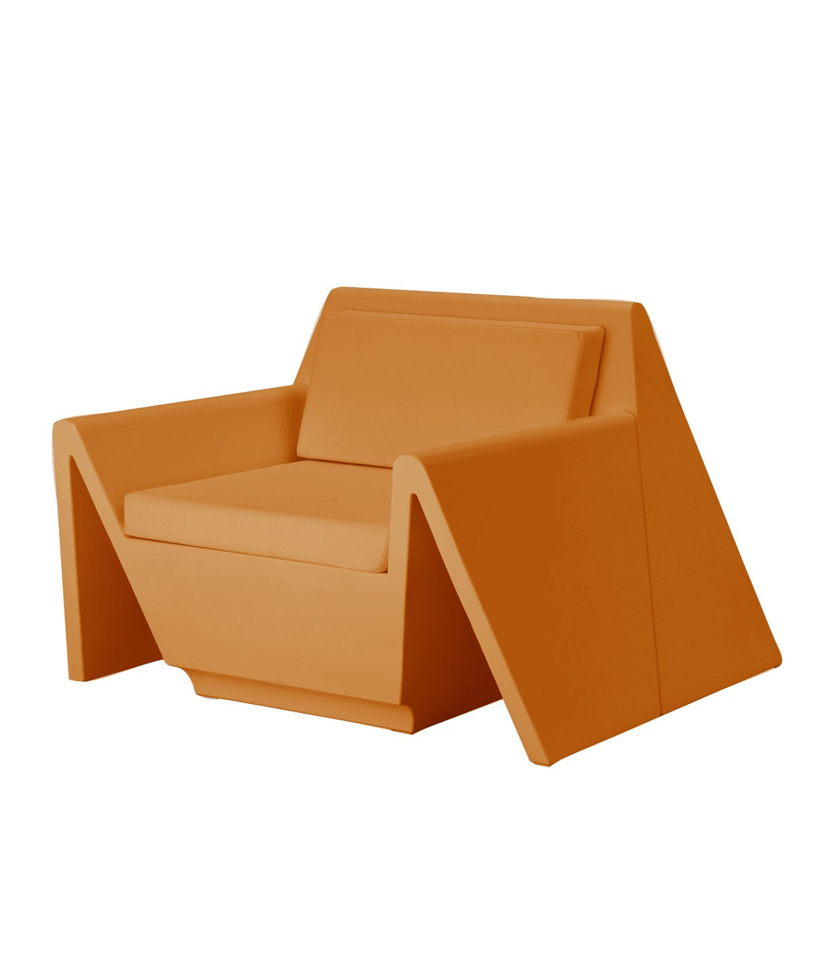 CHAISE LONGUE REST - Fauteuil Terrasse extérieur Hôtel orange