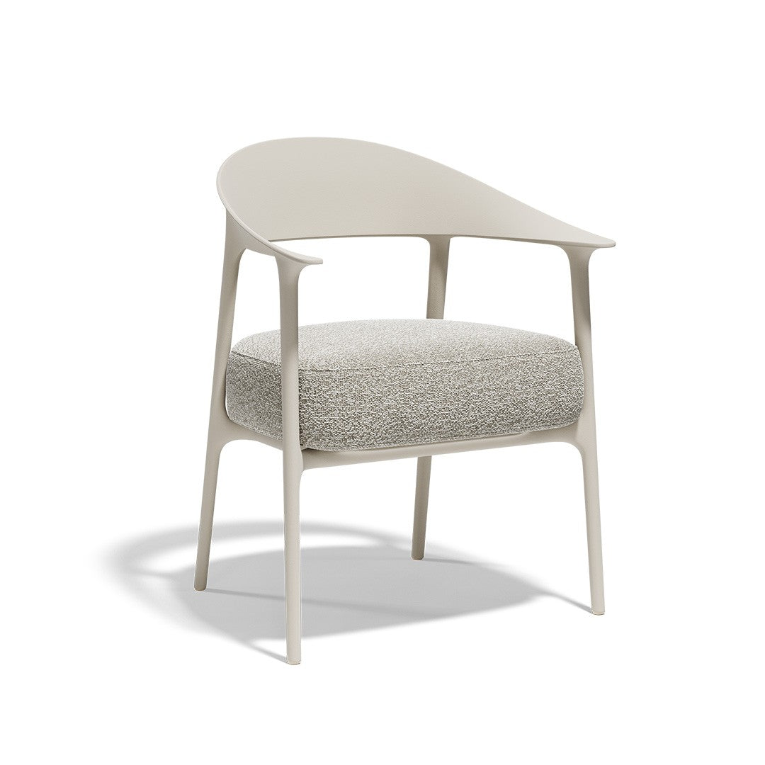 chaise rembourée intérieur exterieur africa vondom écru 65093