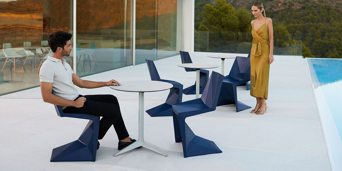 CHAISE VOXEL - Chaise géométrique