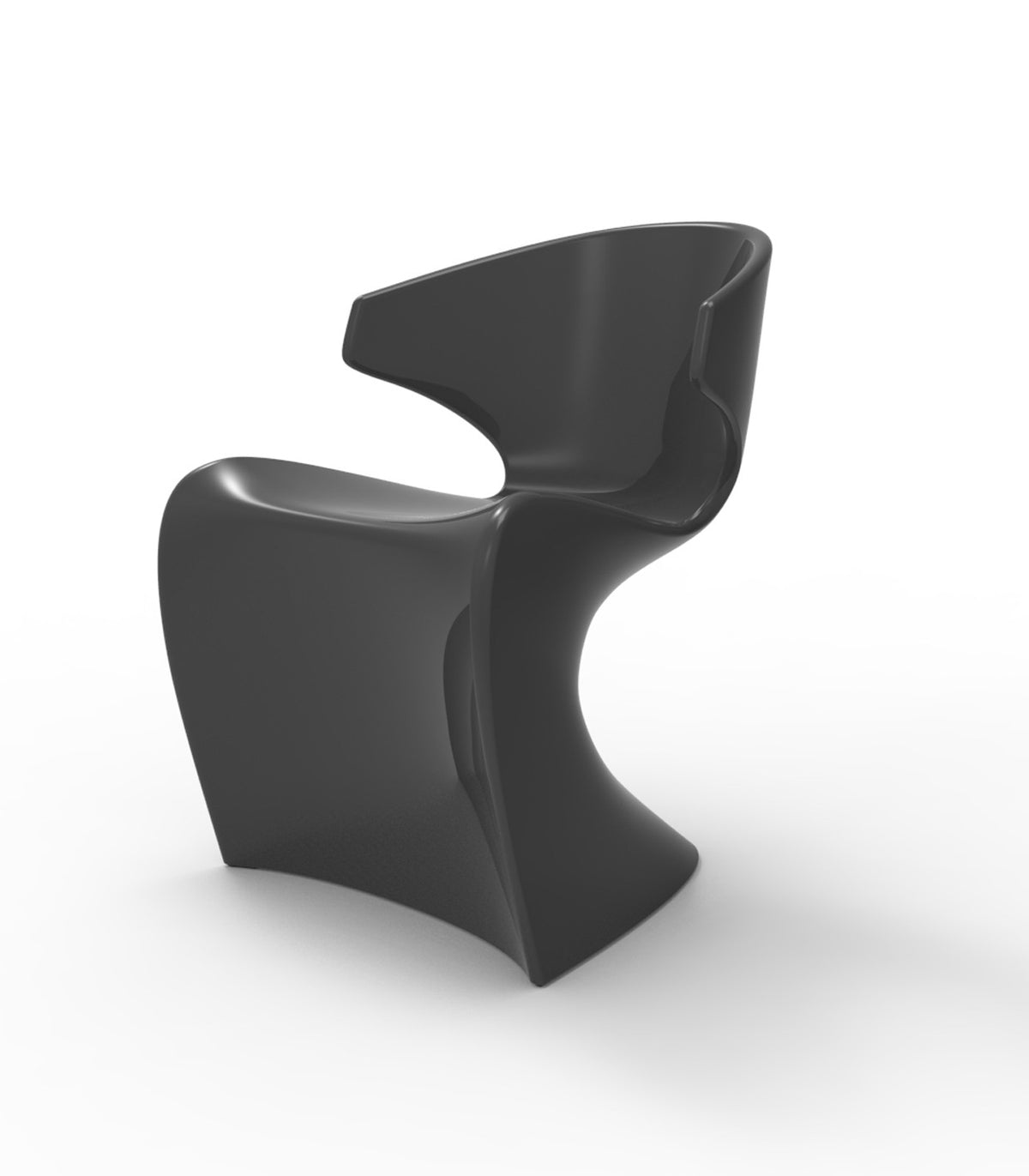 CHAISE WING - Chaise incurvée extérieur Hôtel