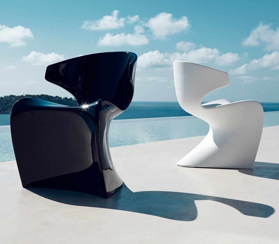 WING CHAIR - Curved chair outdoor Hotel