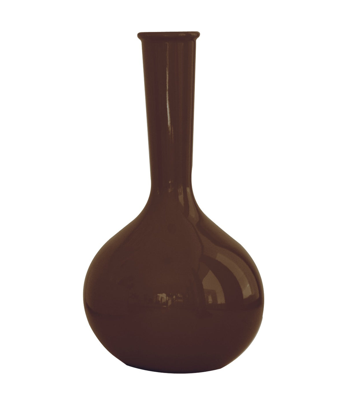 Vase Design Finition Laquée Flask Chemistubes Vondom - bronze