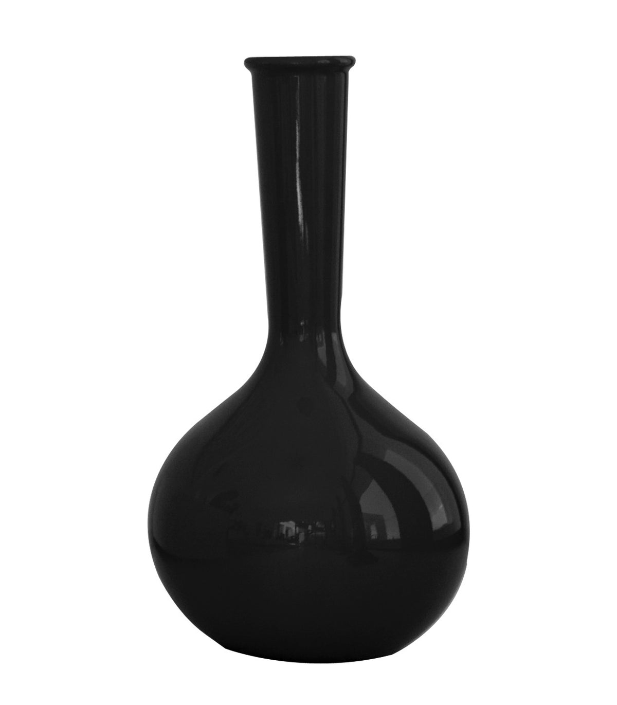Vase Design Finition Laquée Flask Chemistubes Vondom - noir