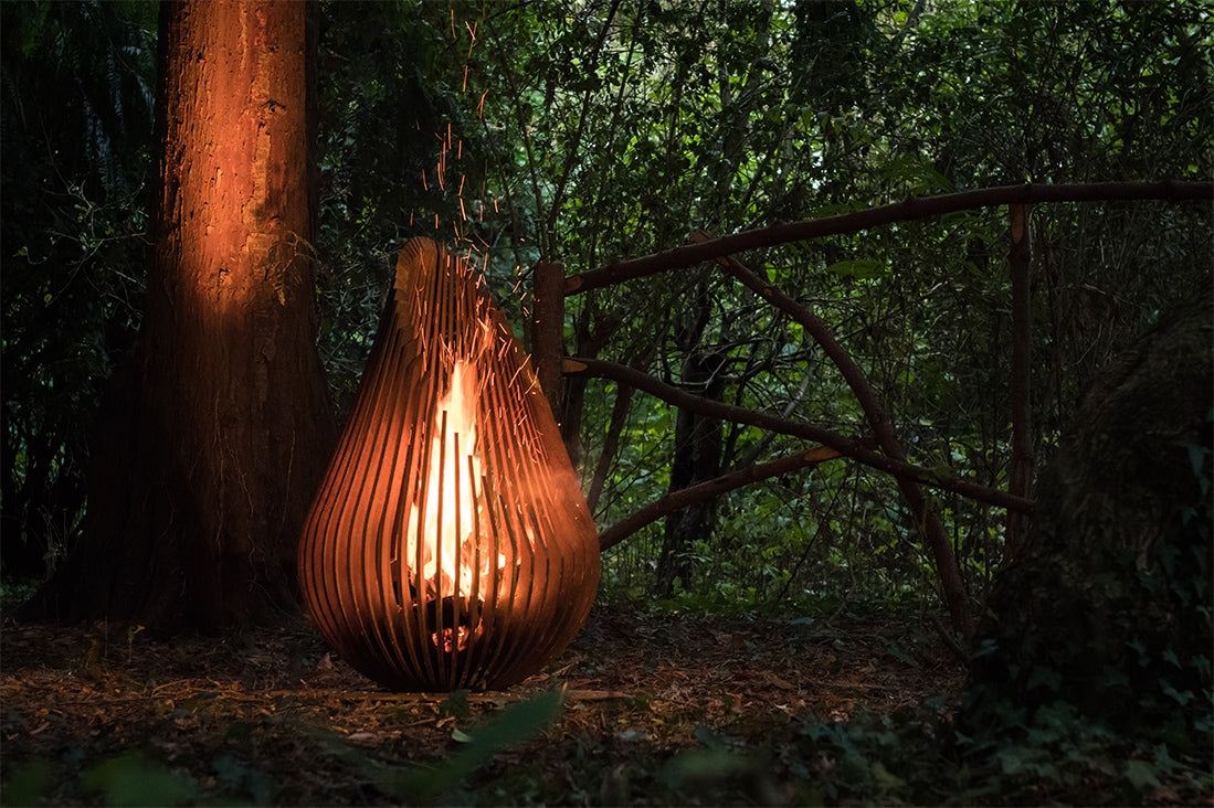 Design Outdoor Fire Pit Dewdrop M Glowbus Garden