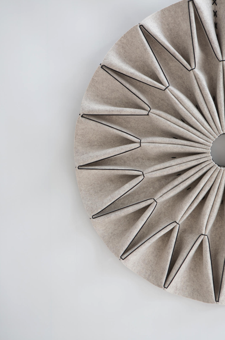 Isolation Acoustique Diffuseur Acoustique Décoratif BuzziSpace PLEAT Edel Murale