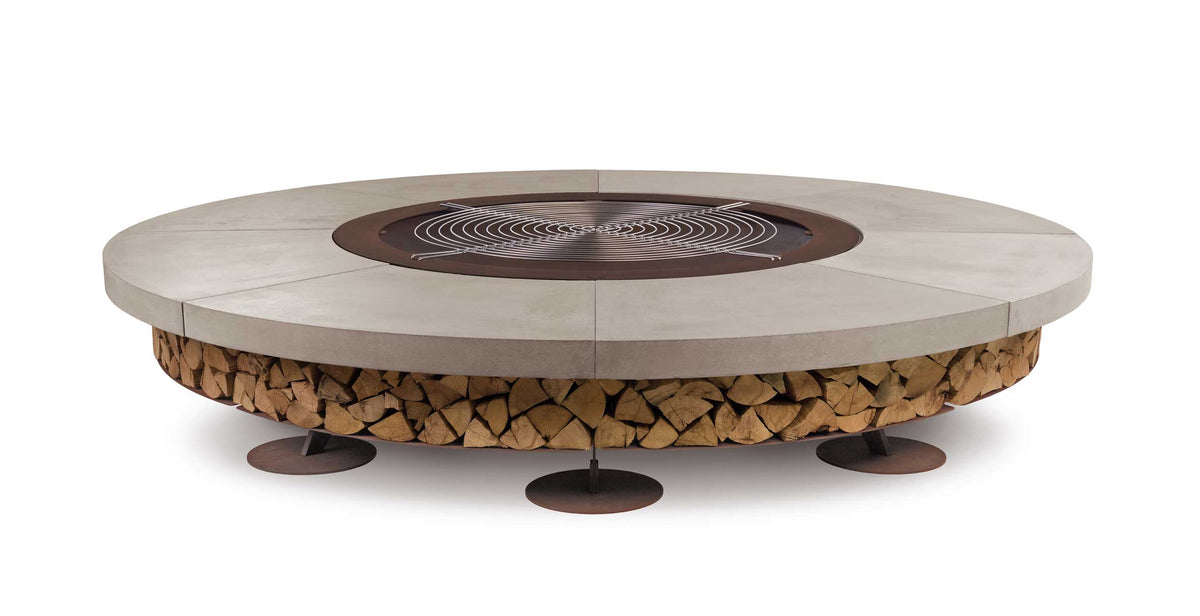 Grille - Ercole Concrete 250 - Brasero Béton - AK47