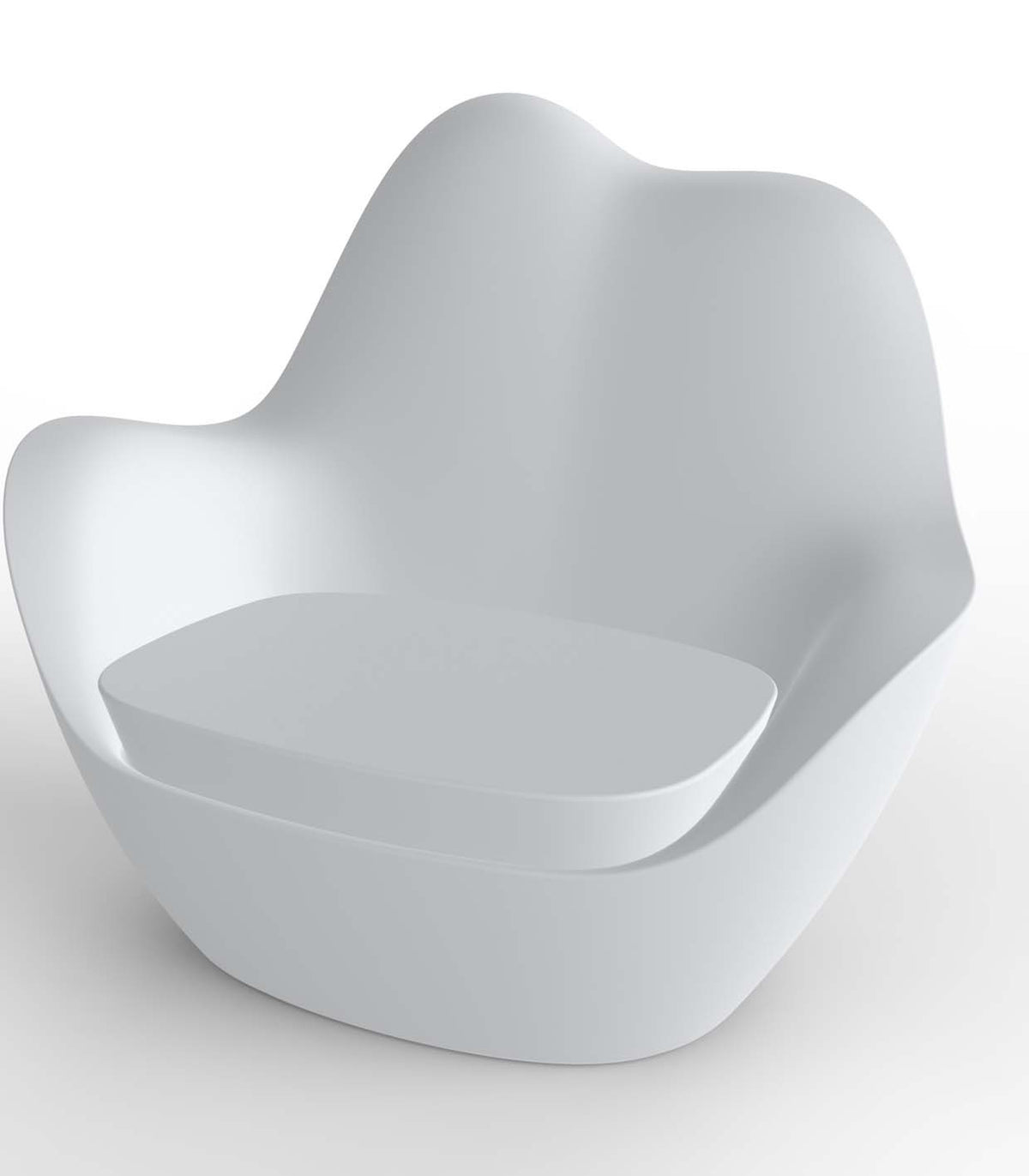 SABINAS CHAISE LONGUE - Fauteuil extérieur courbée
