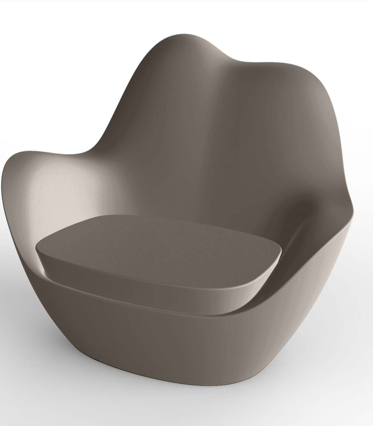 SABINAS CHAISE LONGUE - Fauteuil extérieur courbée