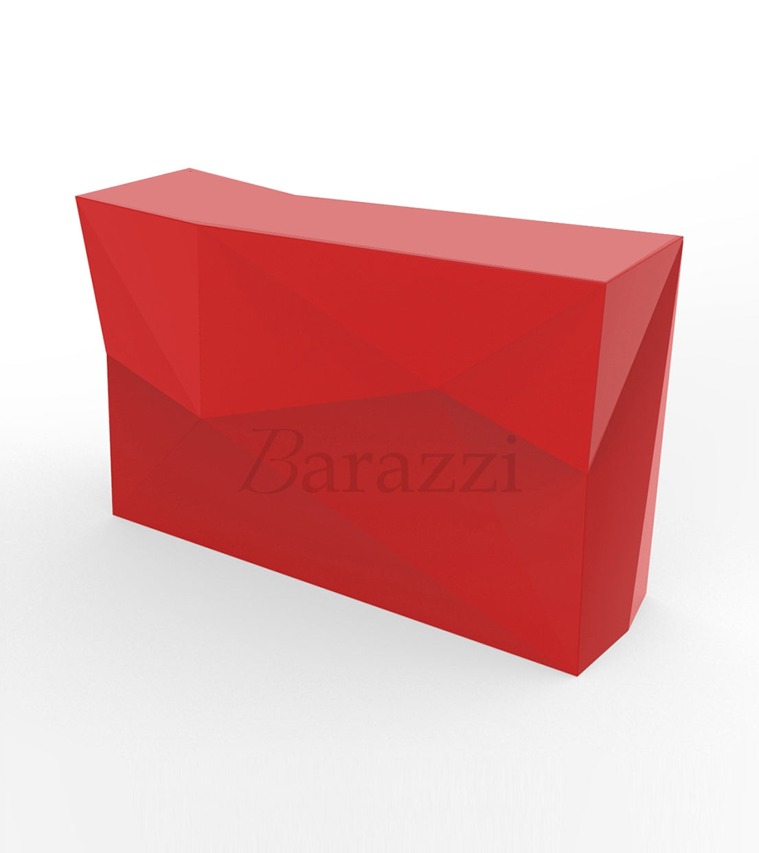 Faz Double Red Lacquered Bar - Vondom