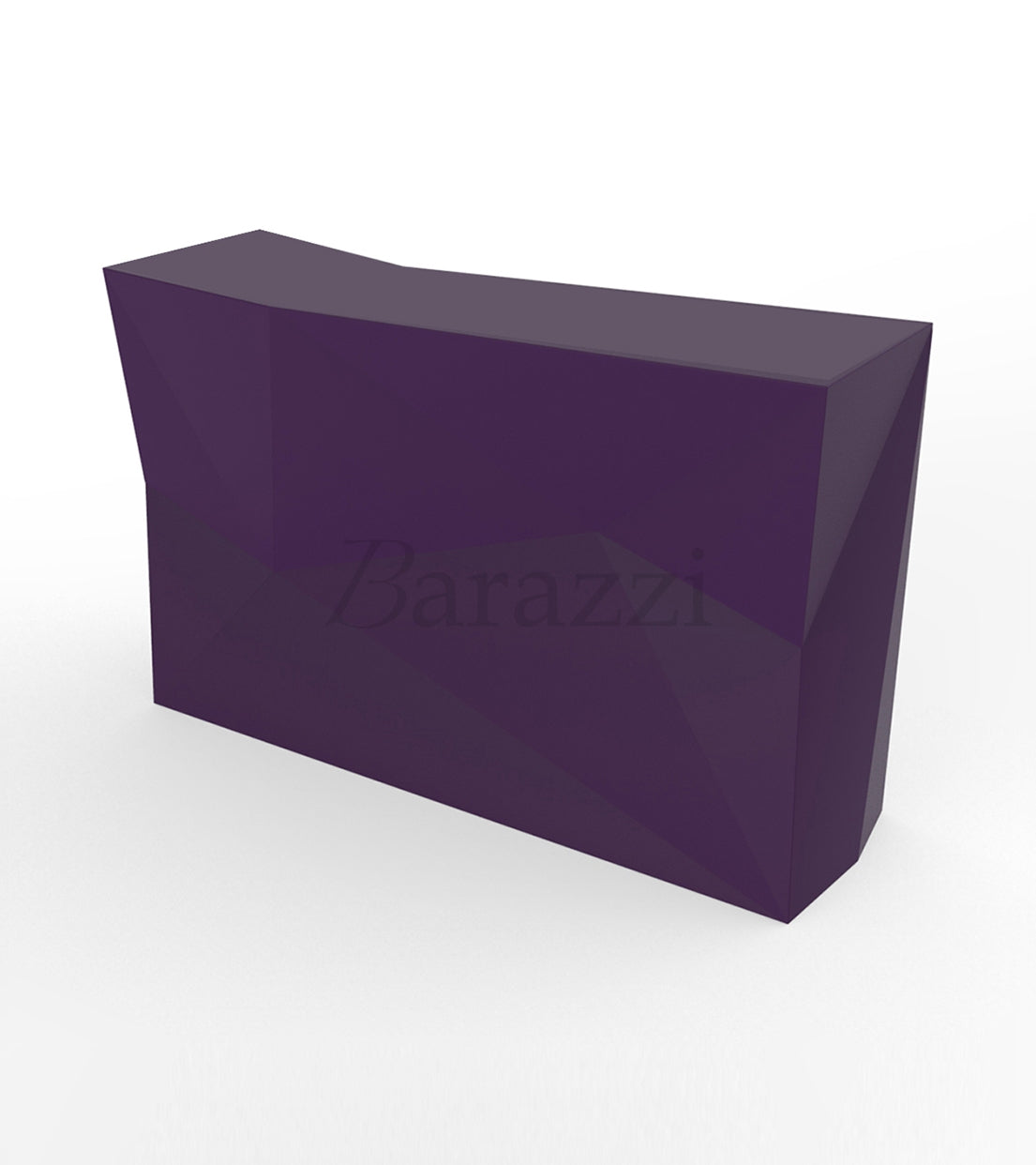Faz Bar Central Prune Mat par Vondom