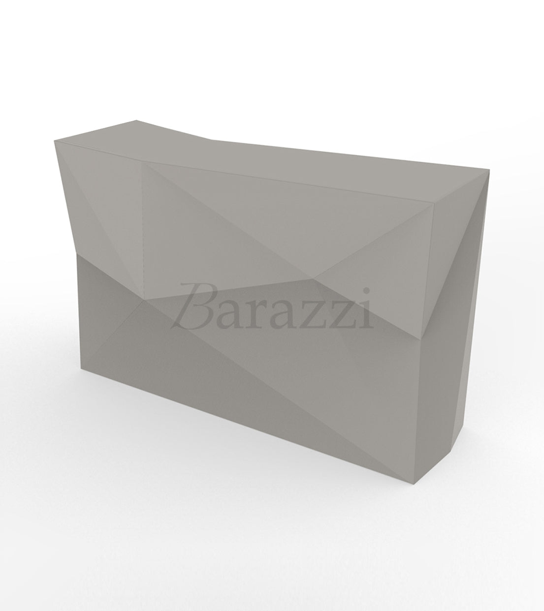 Faz Bar Central Taupe Mat par Vondom