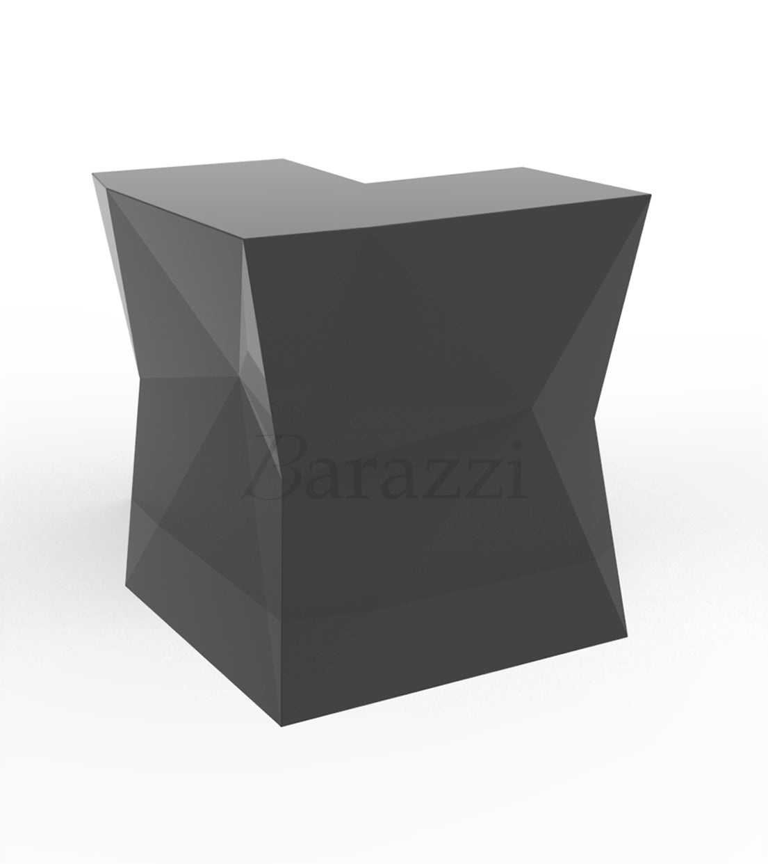 Faz Bar - Anthracite Lacquered Corner Counter - Vondom