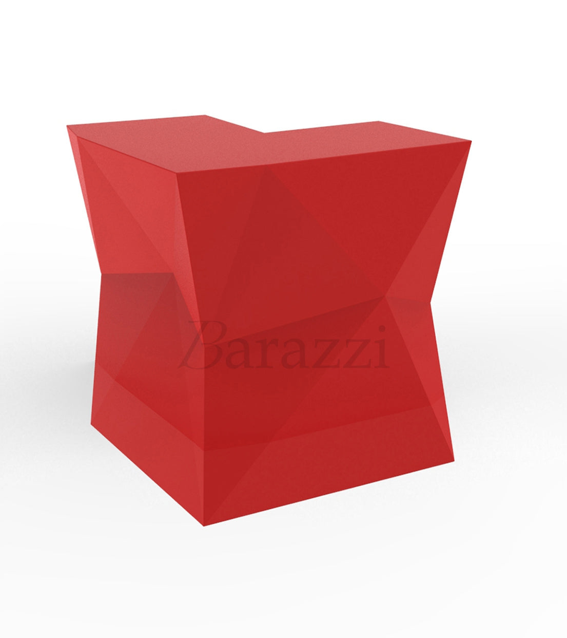 Faz Bar d'Angle Rouge Mat - Vondom
