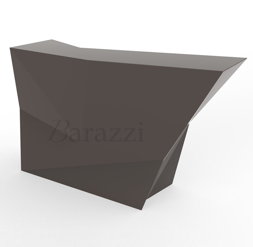 Faz Bar Latéral Bronze Laqué par Vondom