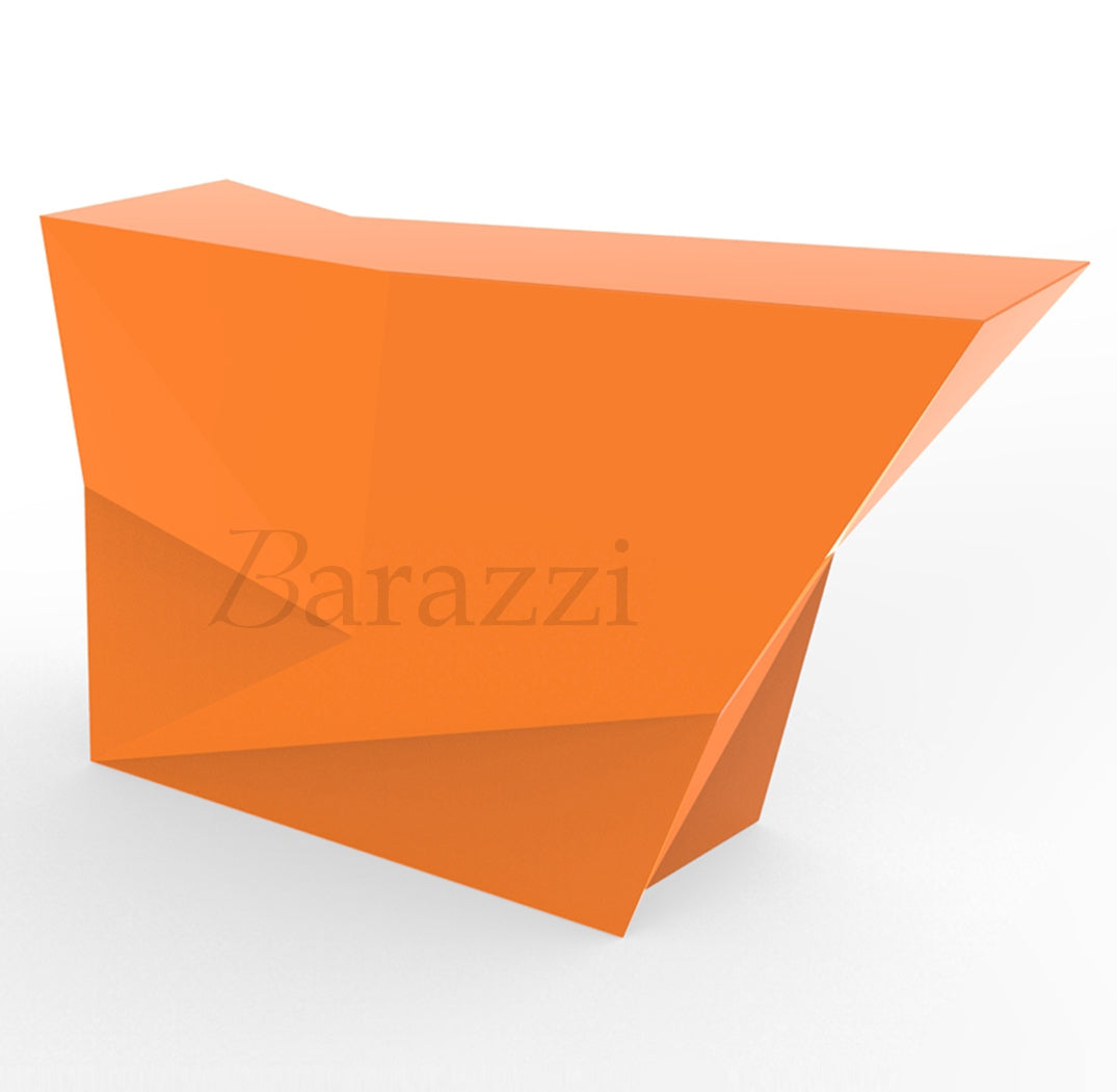 Faz Bar Latéral Orange Laqué par Vondom