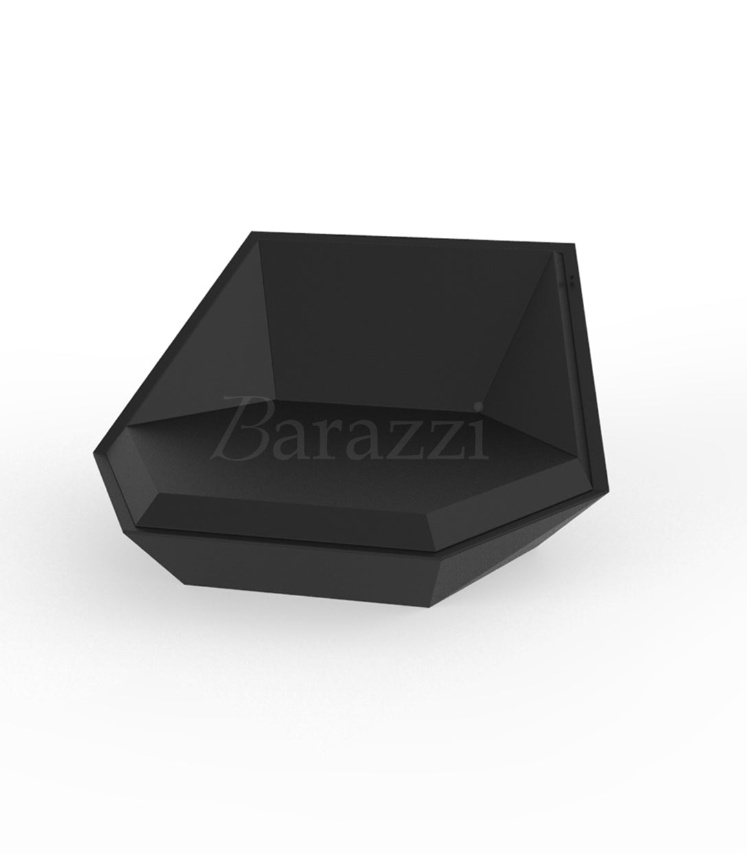 Faz Daybed Finition Noir Laqué par Vondom