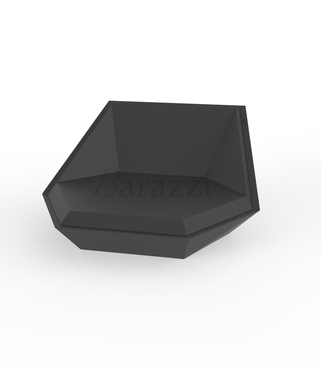 Le Faz Daybed Anthracite Mat par Vondom