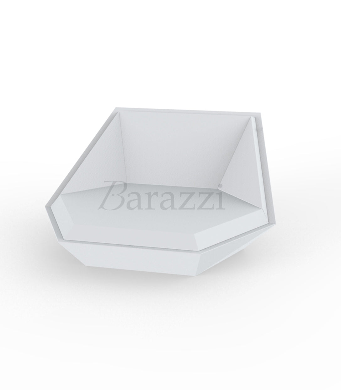 Le Faz Daybed Blanc Translucide Mat par Vondom
