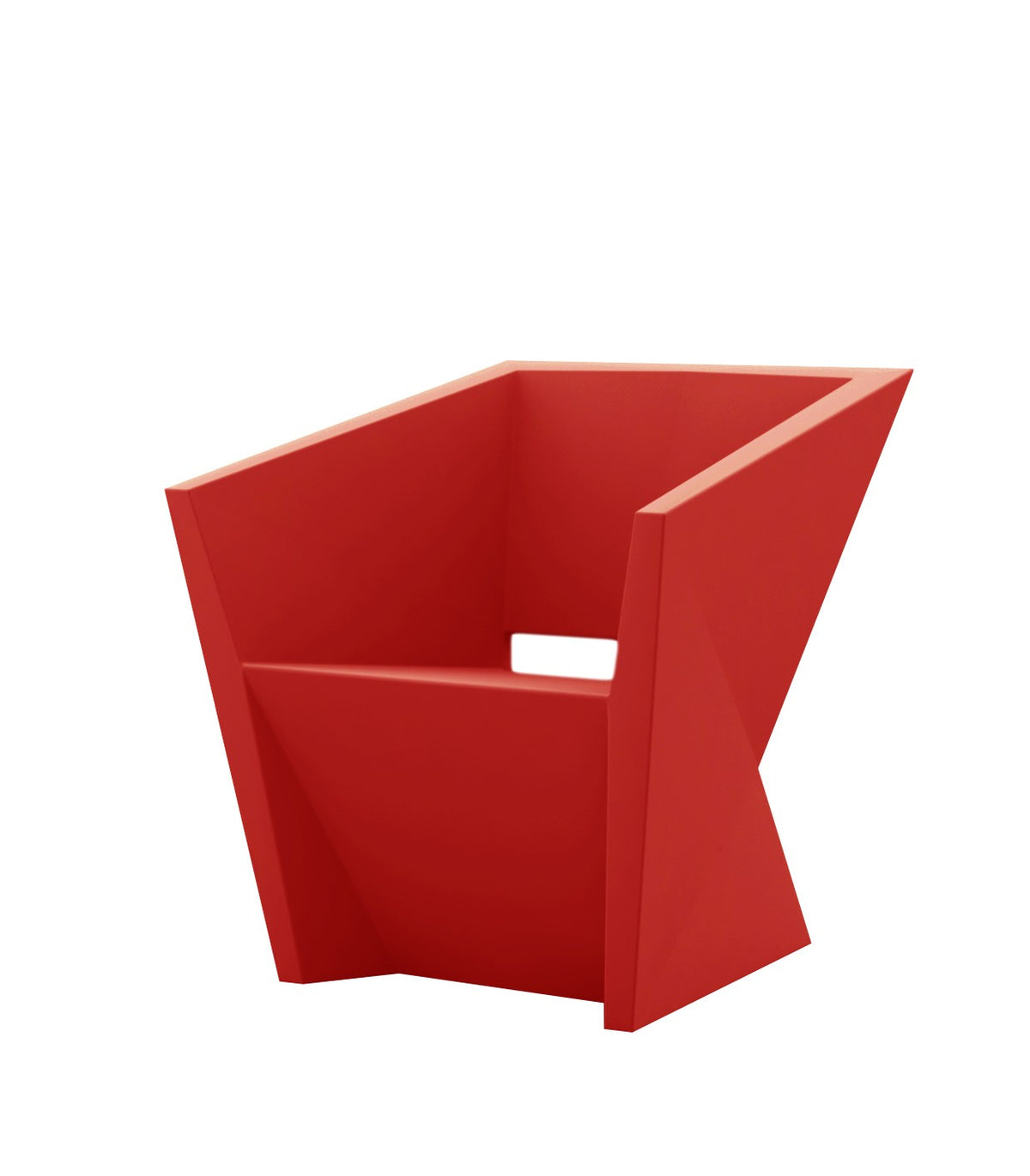 Faz Design Dining Armchair Vondom - red