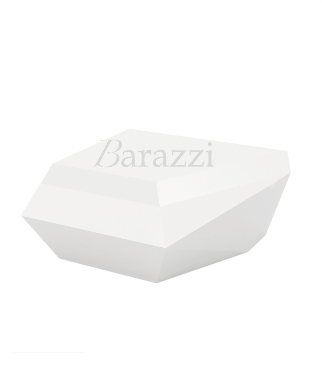  FAZ Sofa Chaiselongue Blanc Polyethylene Laque Vondom
