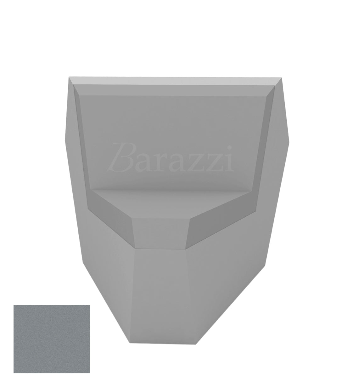FAZ Sofa Steel Corner 45 Matt Polyethylene Vondom