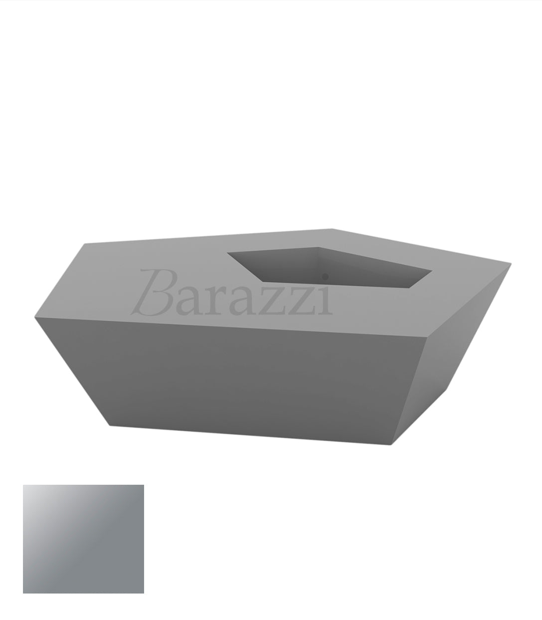 FAZ Table Basse Acier Polyethylene Laque Vondom