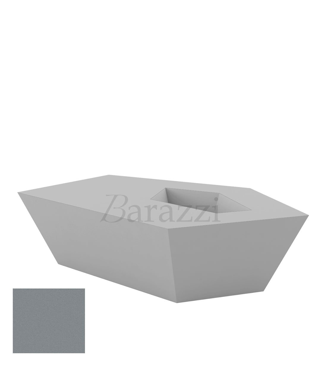 FAZ Table Basse Acier Polyethylene Mat Vondom