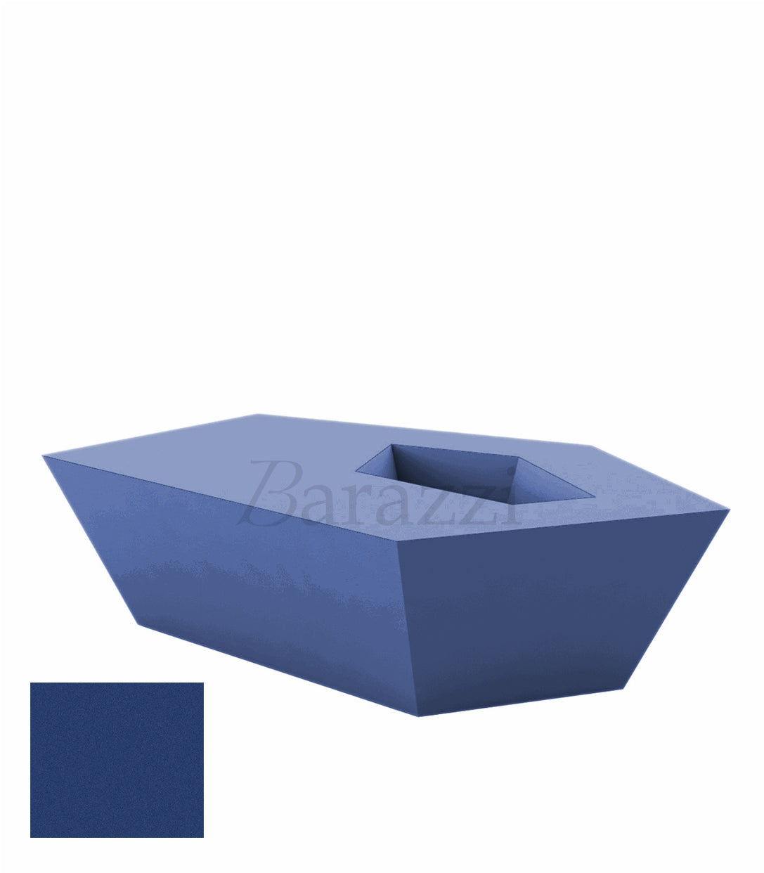 FAZ Table Basse Bleu Polyethylene Mat Vondom