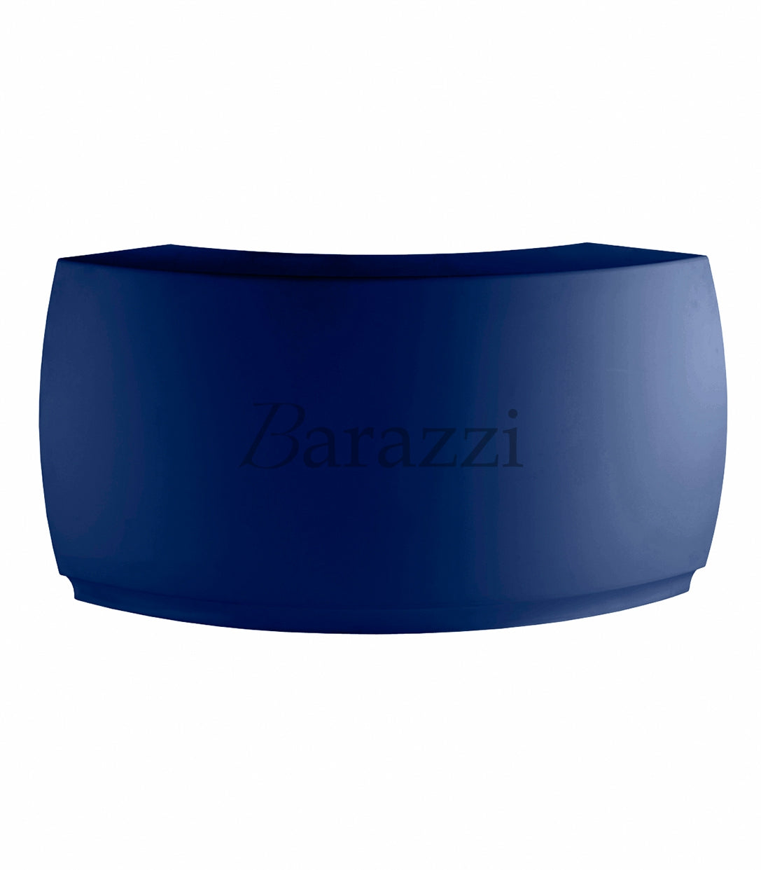 Fiesta Curved Bar with Matt Navy Finish by Vondom