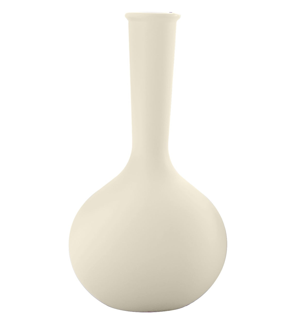 Flask Chemistubes matte vase - Vondom - ecru