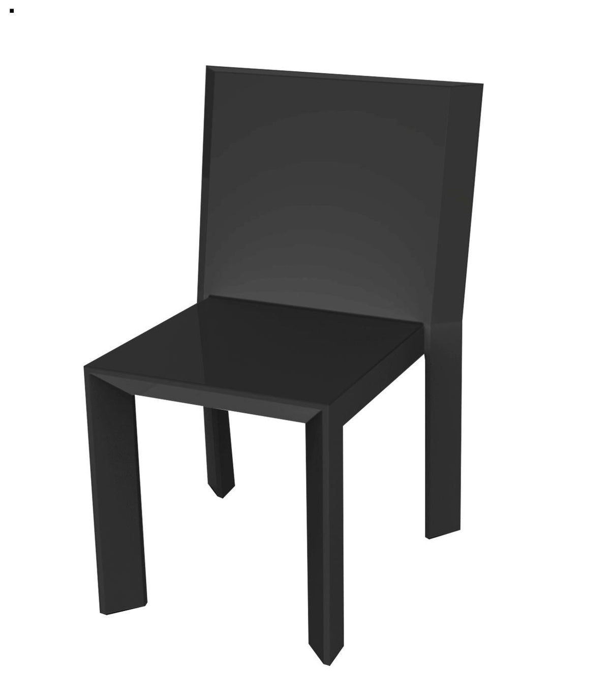 frame-chaise-design-bar-vondom-laquée-noire