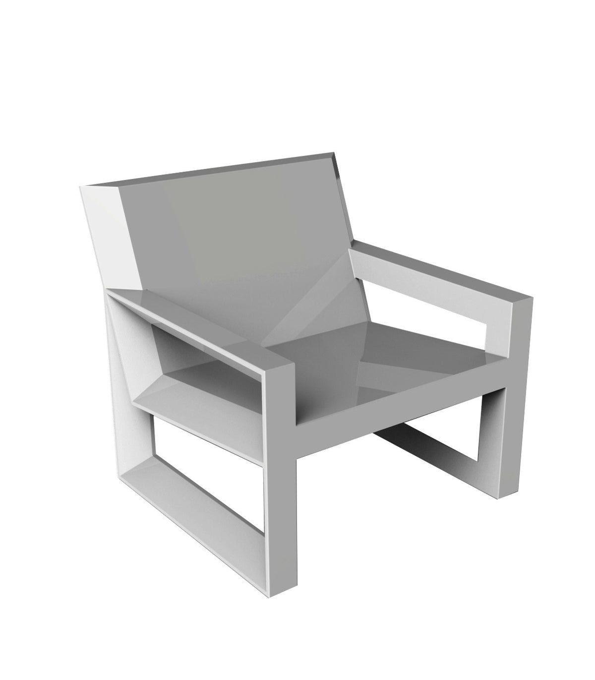 Frame  - Fauteuil design laqué d'extérieur - Vondom