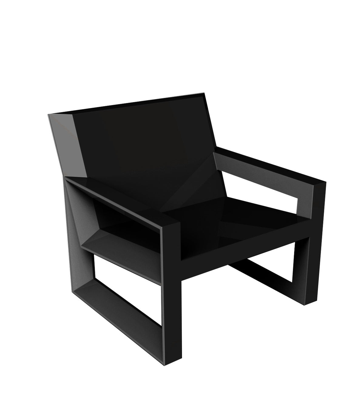 Frame  - Fauteuil design laqué d'extérieur - Vondom