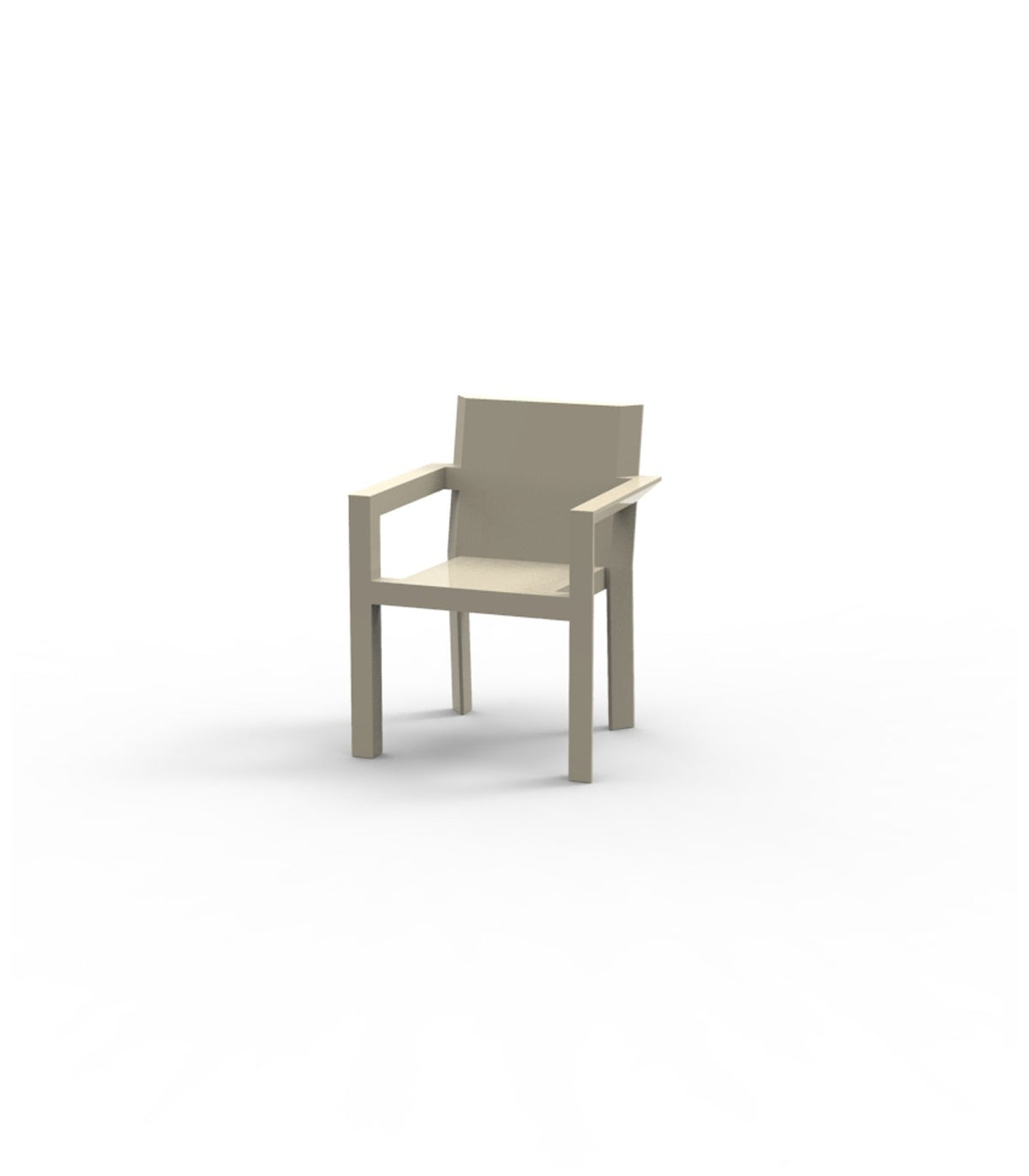 Frame - Fauteuil laqué avec accoudoirs design - Vondom