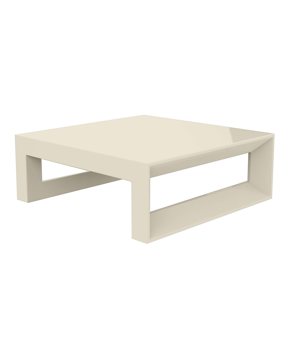 Frame - Table Basse Carrée Laquée - Vondom