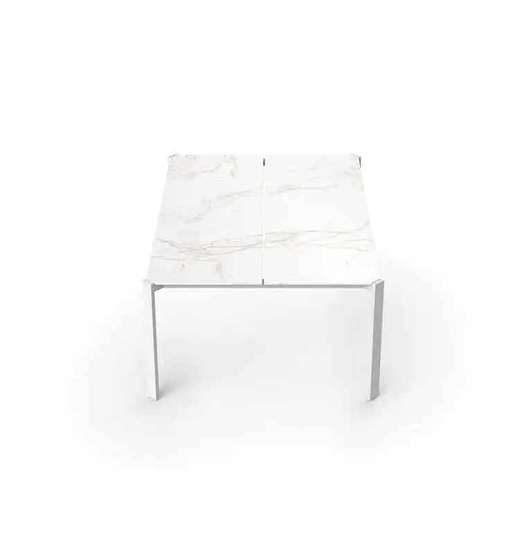 FRAME Square Coffee Table - White Aluminum Coffee Table - Vondom