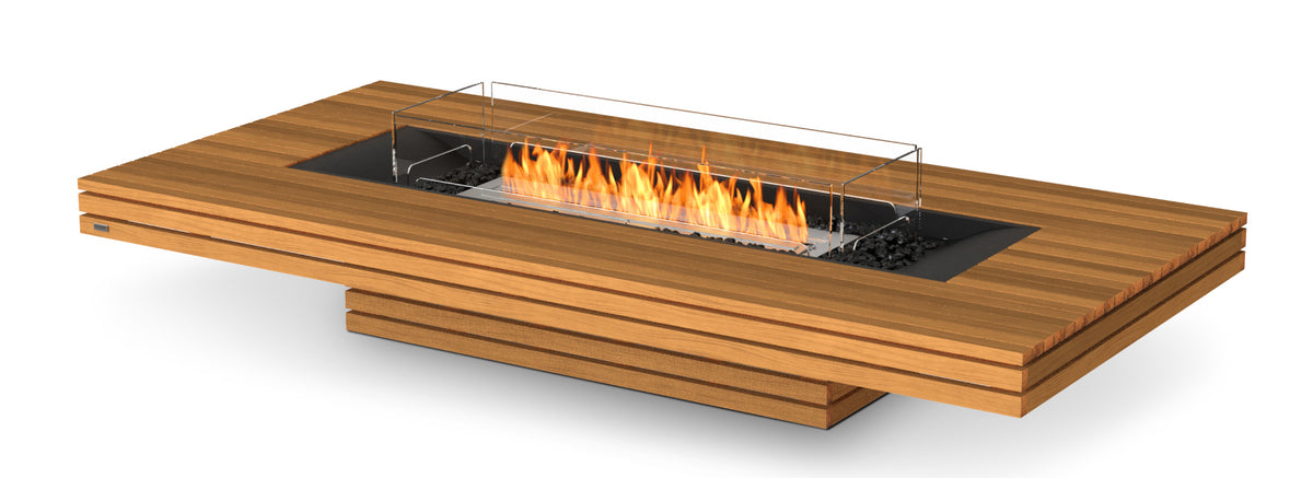 Gin 90 (Low) Fire Table- teak
