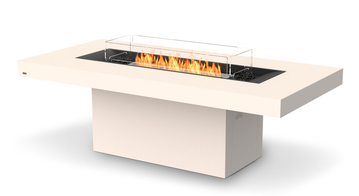 Gin 90 Fire Pit Table - bone