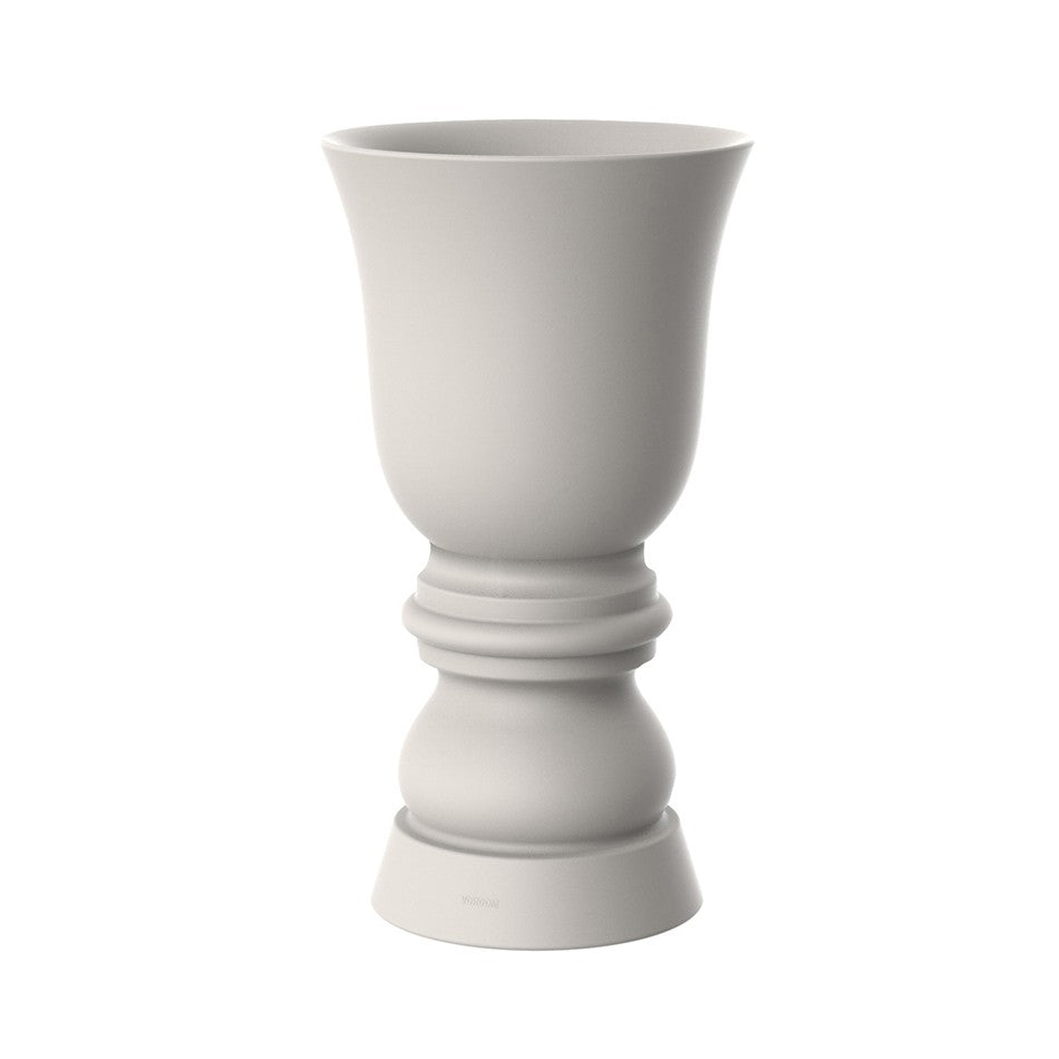 cache pot 1 métre suave planter 100 cm ecru