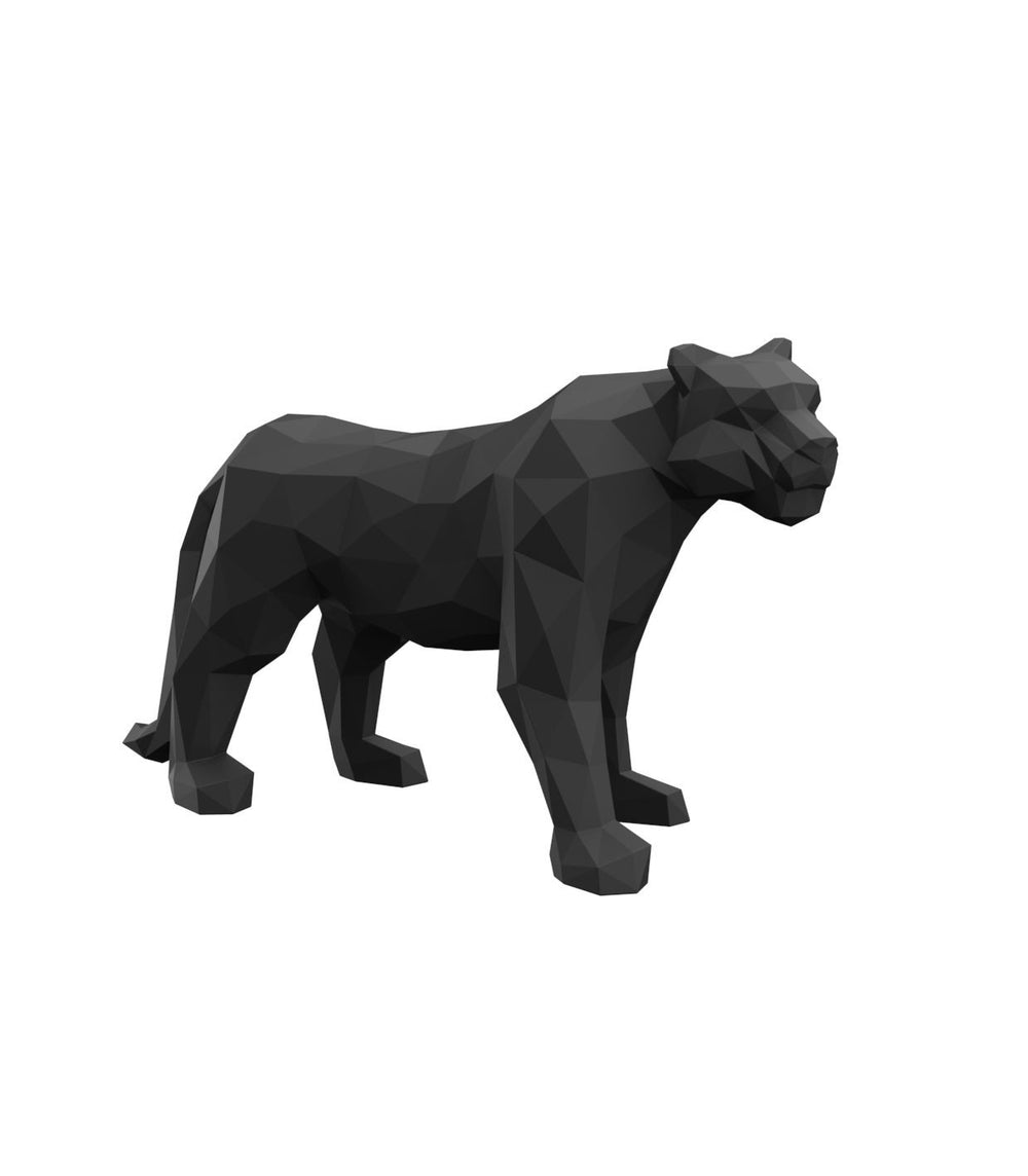 Grande statue de jardin panthère Origami Hyou Vondom