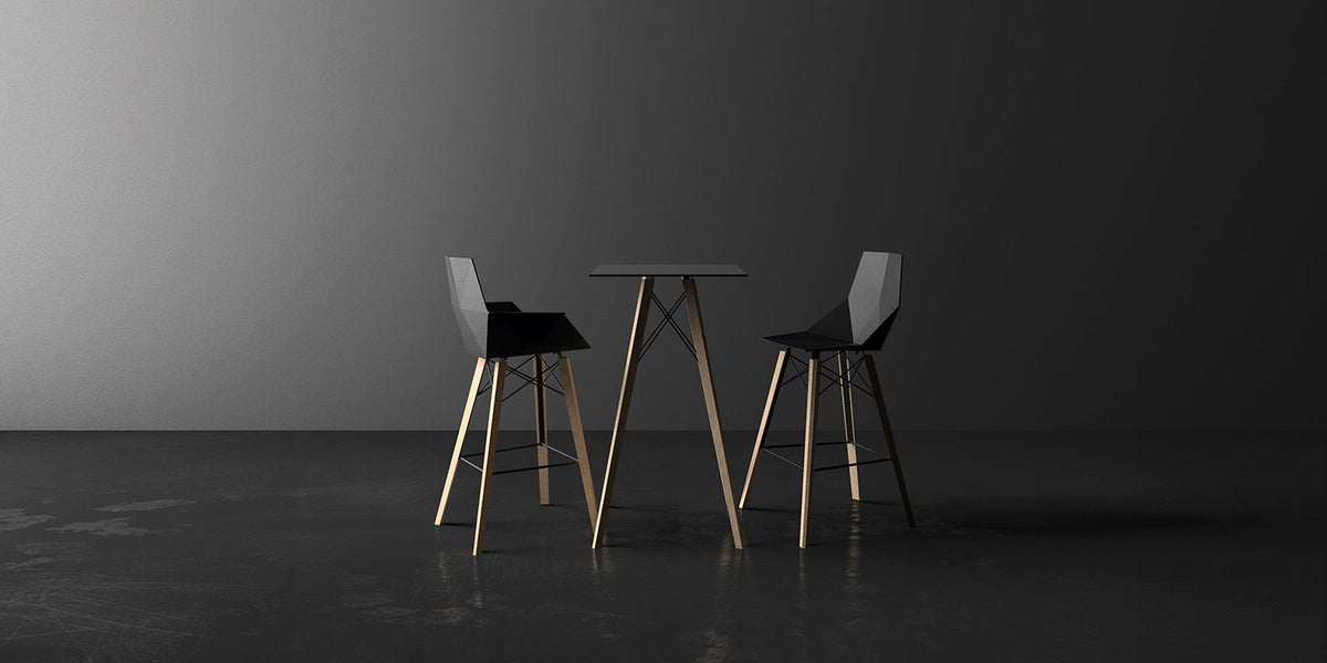 FAZ WOOD LOUNGE TABLE 200X90X74 - Grande Table 6 Personnes en Bois