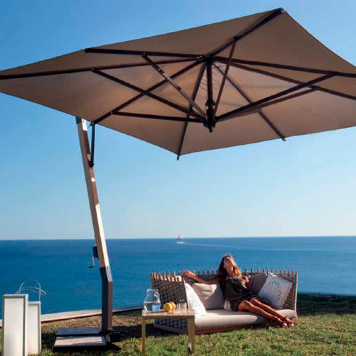 Ischia - Parasol Déporté Carré -  Fim