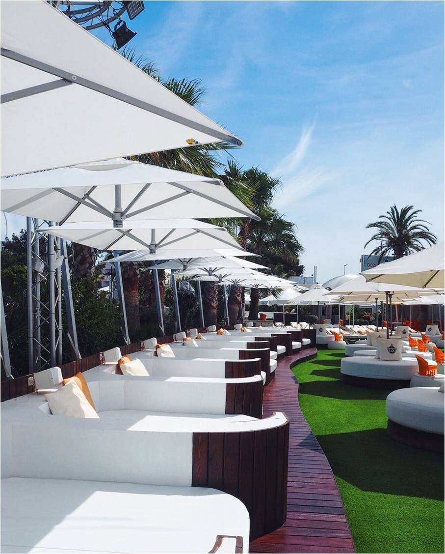 Fim Ischia D340 - octagonal cantilever parasol