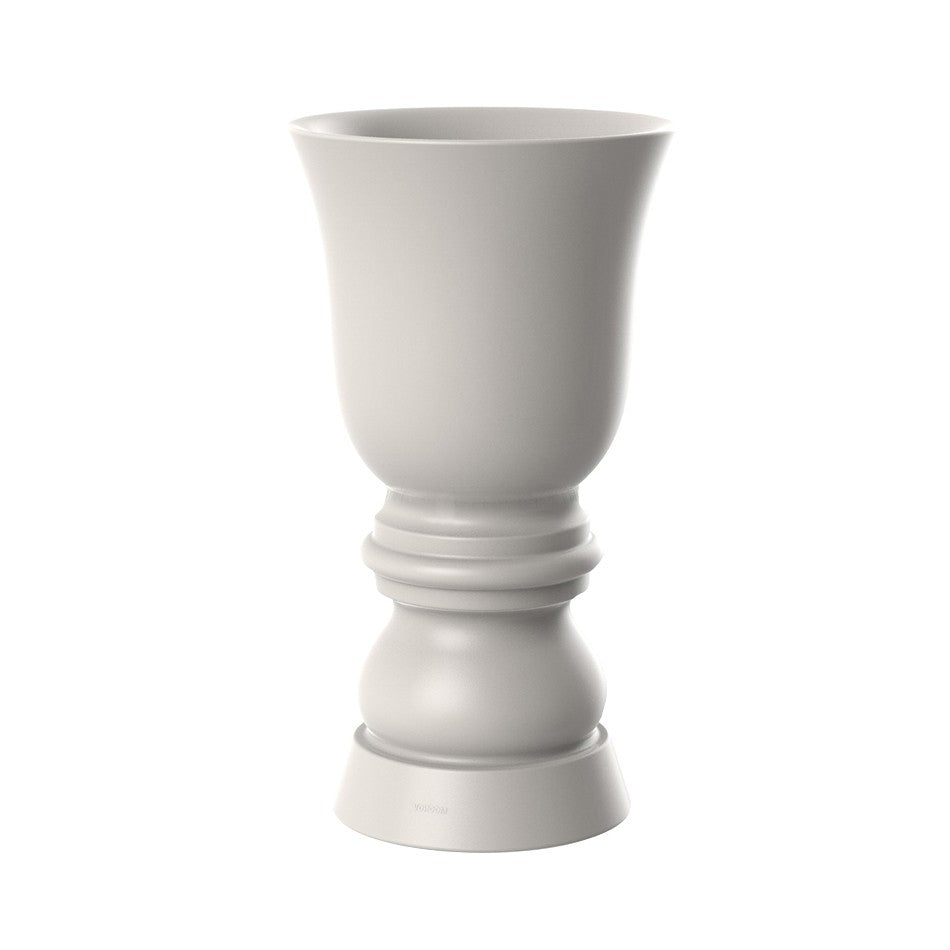 40 inches Cup Shaped Glossy  Vase
ecru