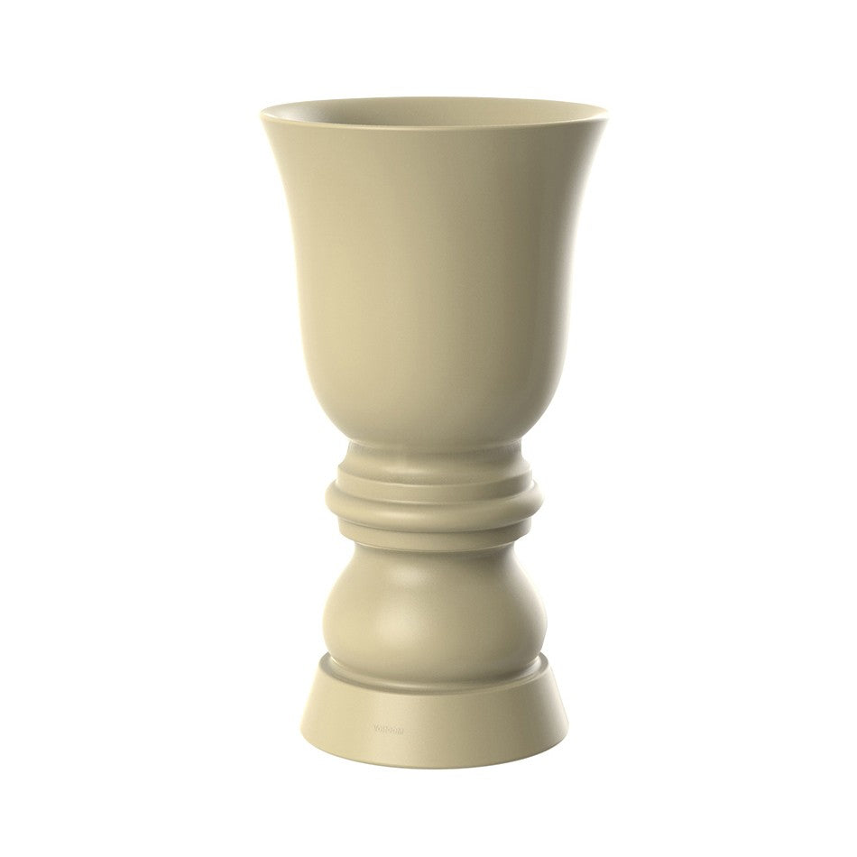 1 meter Cup Shaped Glossy  pot
beige