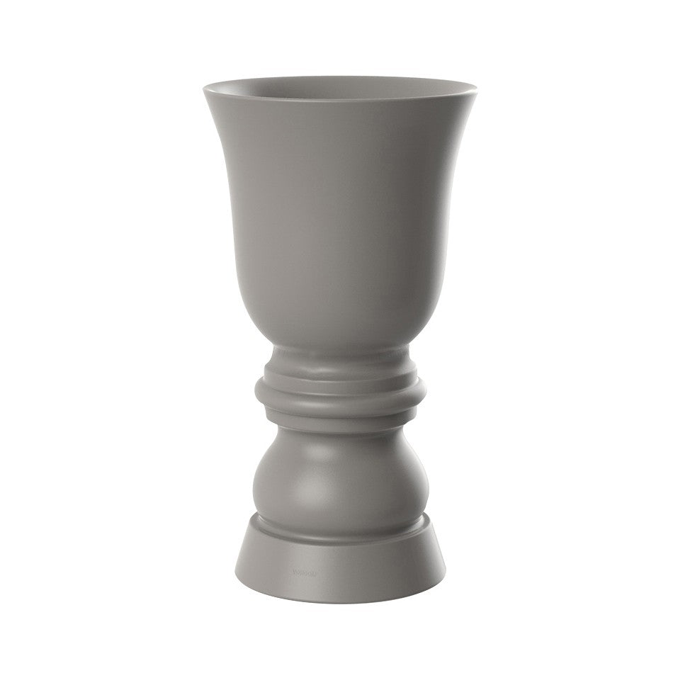Large Cup Shaped laquered Vase
taupe